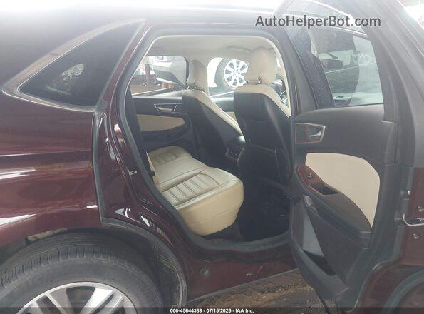 2FMPK4J93JBB31013 2018 FORD EDGE Purple VIN კოდის სტიკერის ხედი