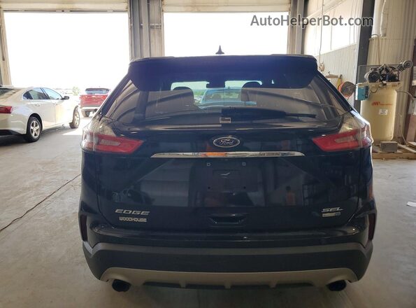 2FMPK4J93KBB04735 2019 FORD EDGE Black უკანა ხედი