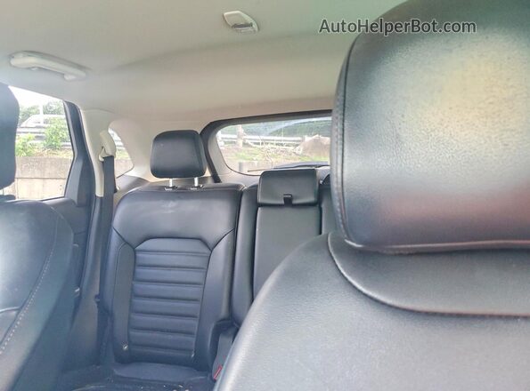 2FMPK4J93KBB18974 2019 FORD EDGE Burgundy უკანა სავარძლების ხედი