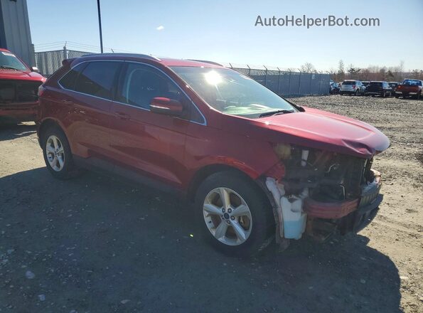 2FMPK4J93KBB28999 2019 FORD EDGE Красный Передняя правая четверть
