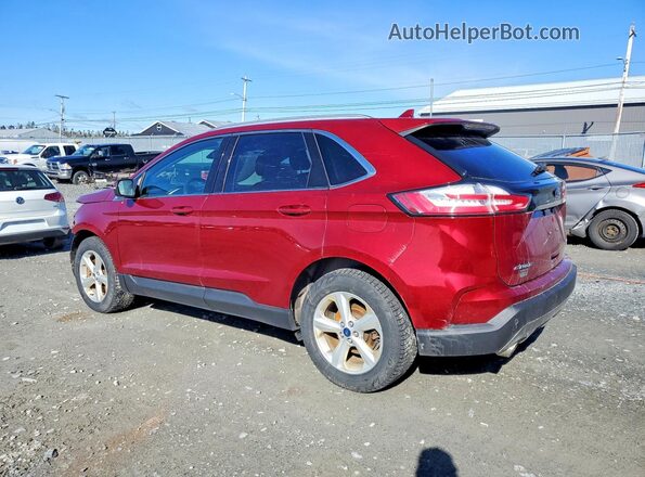 2FMPK4J93KBB28999 2019 FORD EDGE Красный Задняя левая четверть