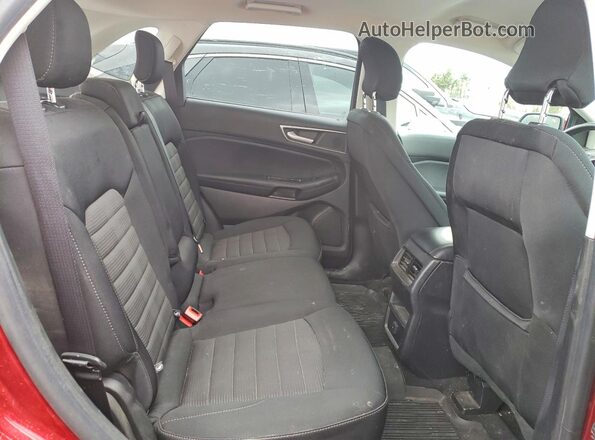 2FMPK4J93KBB28999 2019 FORD EDGE Красный Вид задней части салона