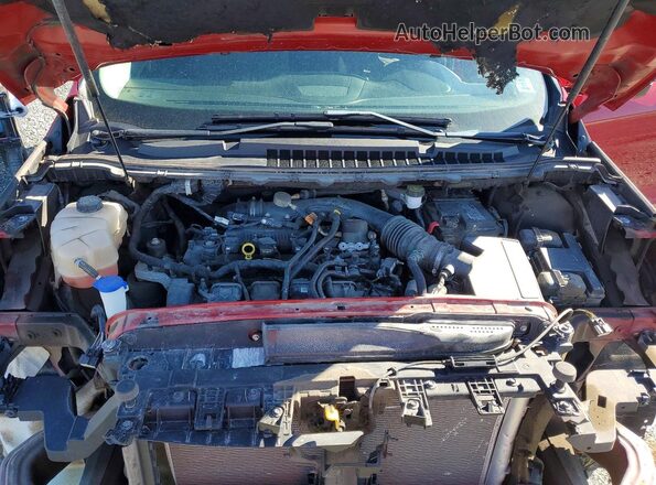 2FMPK4J93KBB28999 2019 FORD EDGE Красный Вид подкапотного пространства