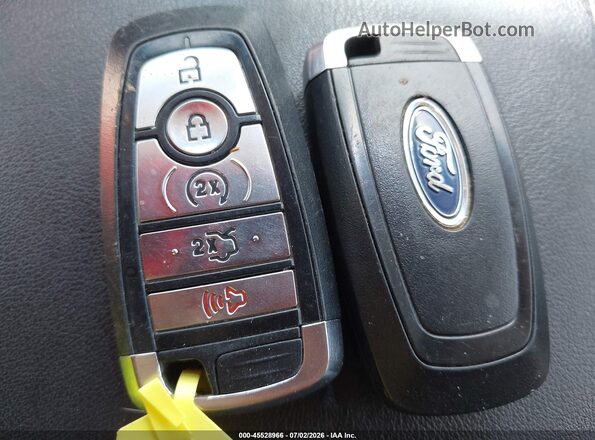 2FMPK4J93KBB76275 2019 FORD EDGE Blue Widok deski rozdzielczej