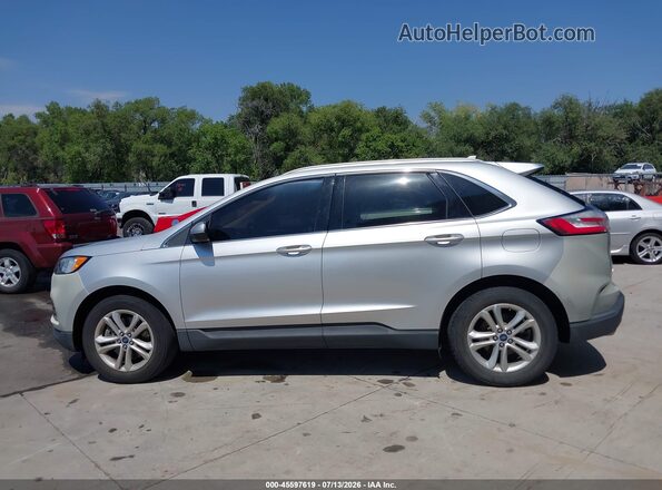 2FMPK4J93KBB90256 2019 FORD EDGE Silver Widok wnętrza 360 stopni
