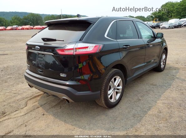 2FMPK4J93KBB99460 2019 FORD EDGE Черный Задняя правая четверть