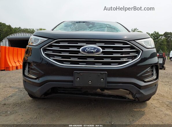 2FMPK4J93KBB99460 2019 FORD EDGE Черный Вид спереди