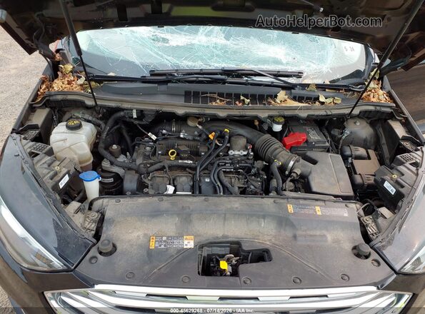 2FMPK4J93KBB99460 2019 FORD EDGE Черный Вид сзади