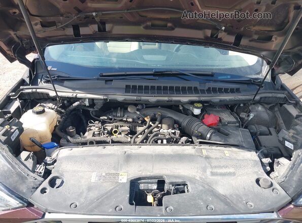 2FMPK4J93KBC00641 2019 FORD EDGE Burgundy Widok z tyłu