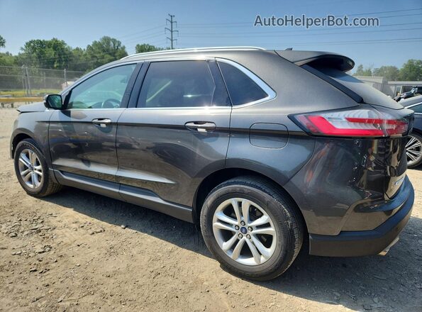 2FMPK4J93KBC21313 2019 FORD EDGE Gray Rear left