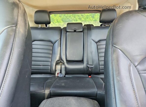 2FMPK4J93KBC21313 2019 FORD EDGE Gray Rear seats view