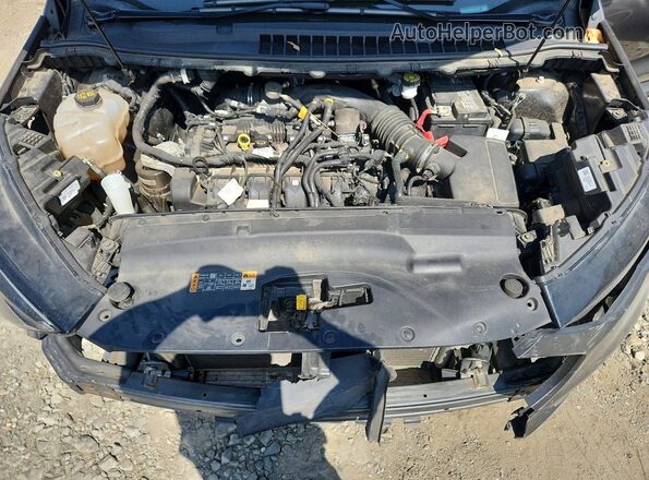 2FMPK4J93KBC21313 2019 FORD EDGE Gray Engine compartment view