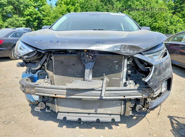 2FMPK4J93KBC21313 2019 FORD EDGE Gray Front view