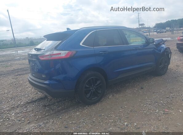 2FMPK4J93LBA08671 2020 FORD EDGE Blue Tył prawy