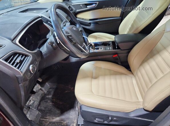 2FMPK4J93LBA94497 2020 FORD EDGE Purple Widok wnętrza z przodu