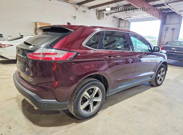 2FMPK4J93LBA94497 2020 FORD EDGE Purple Tył prawy