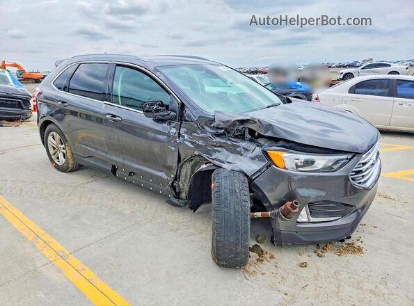 2FMPK4J93LBB58098 2020 FORD EDGE Gray Передня права чверть