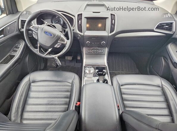 2FMPK4J93LBB58098 2020 FORD EDGE Gray Вид панелі приладів