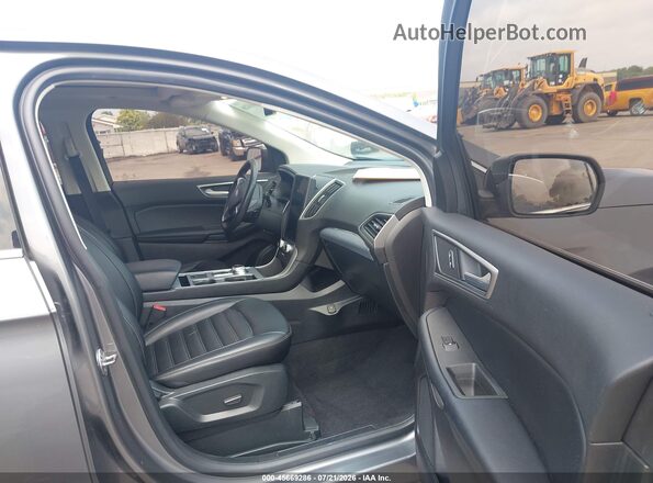 2FMPK4J93NBA19110 2022 FORD EDGE Gray Front interior view