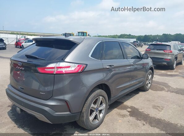 2FMPK4J93NBA19110 2022 FORD EDGE Gray Rear right