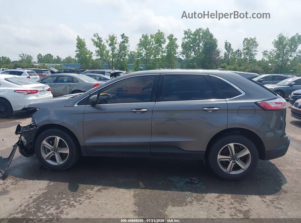 2FMPK4J93NBA19110 2022 FORD EDGE Gray 360 interior view
