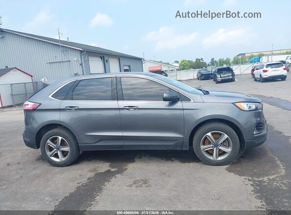2FMPK4J93NBA19110 2022 FORD EDGE Gray Rear interior view