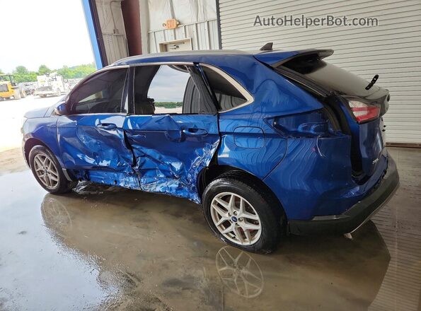 2FMPK4J93NBA20094 2022 FORD EDGE Blue უკანა მარცხენა