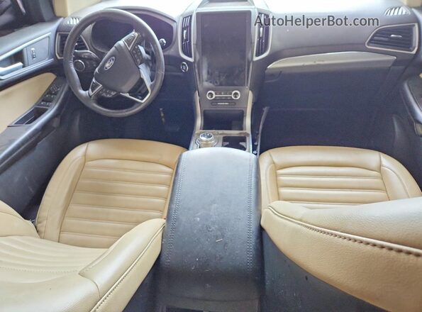 2FMPK4J93NBA20094 2022 FORD EDGE Blue წინა პანელის ხედი