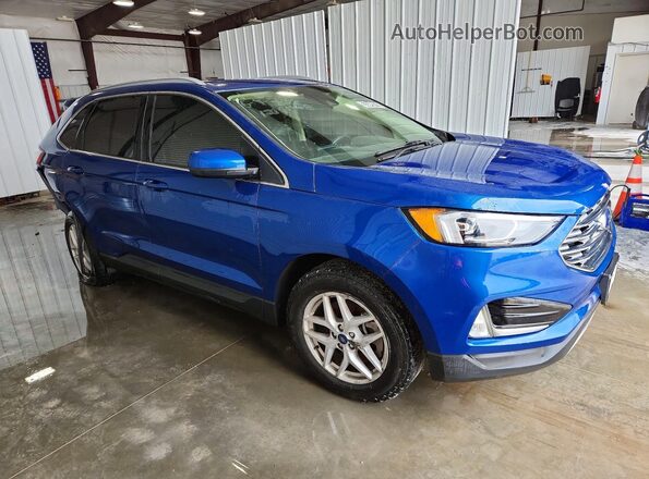 2FMPK4J93NBA20094 2022 FORD EDGE Blue წინა მარჯვენა