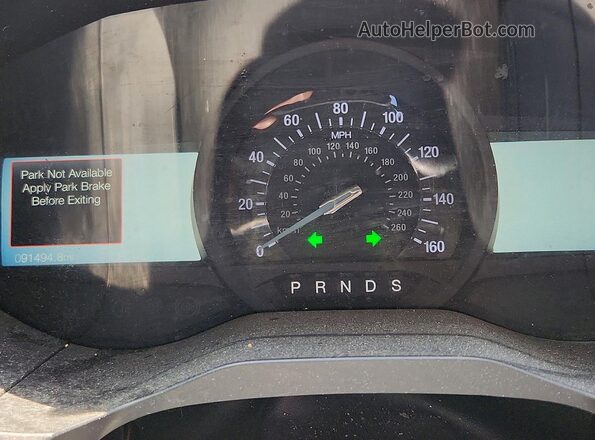 2FMPK4J93NBA20094 2022 FORD EDGE Blue ხელსაწყოთა პანელის ხედი