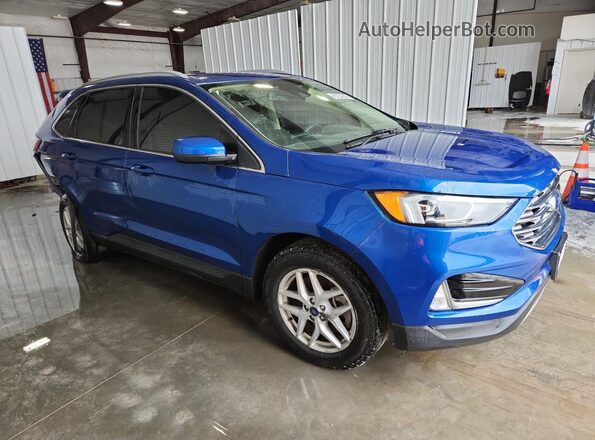 2FMPK4J93NBA20094 2022 FORD EDGE Blue 