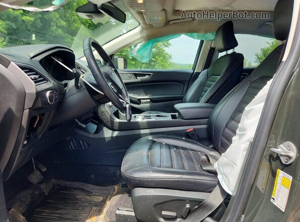 2FMPK4J93NBA80361 2022 FORD EDGE Green Front interior view