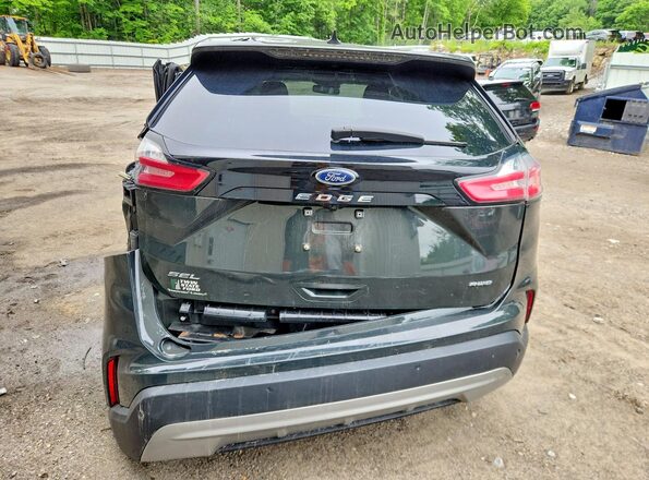 2FMPK4J93NBA80361 2022 FORD EDGE Green Rear view