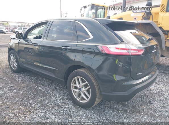 2FMPK4J93NBB01726 2022 FORD EDGE Зеленый Задняя левая четверть