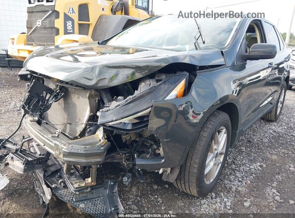 2FMPK4J93NBB01726 2022 FORD EDGE Зеленый Вид спереди