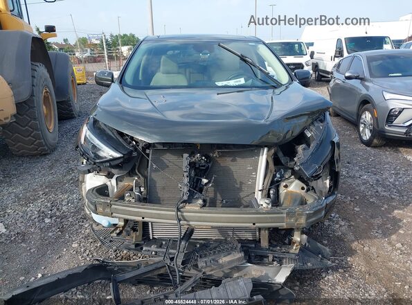 2FMPK4J93NBB01726 2022 FORD EDGE Зеленый Вид щитка приборов