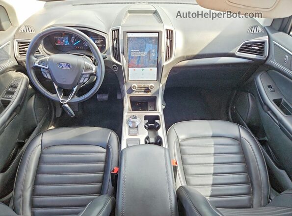 2FMPK4J93PBA34421 2023 FORD EDGE Серый Вид панели приборов