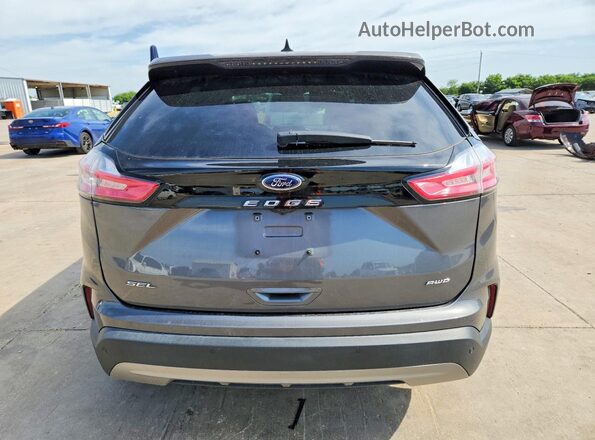 2FMPK4J93PBA34421 2023 FORD EDGE Серый Вид сзади