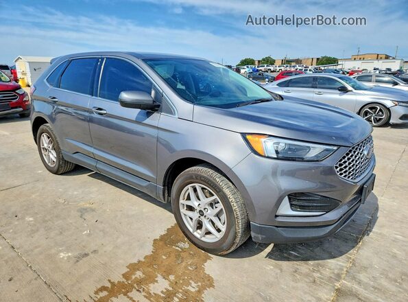 2FMPK4J93PBA34421 2023 FORD EDGE Серый Передняя правая четверть