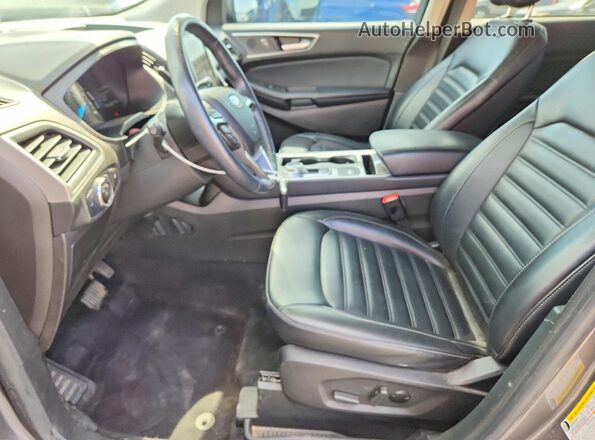 2FMPK4J93PBA34421 2023 FORD EDGE Серый Вид салона спереди