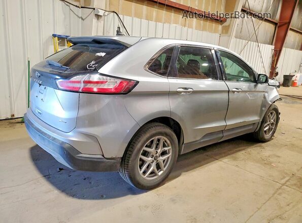 2FMPK4J93PBA38937 2023 FORD EDGE Серебряный Задняя правая четверть