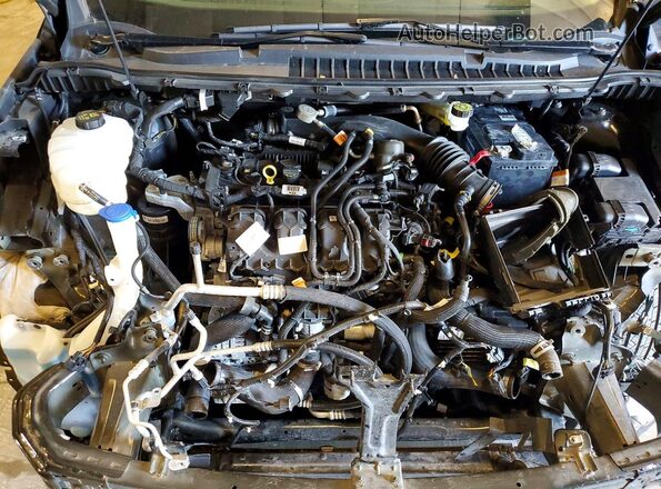 2FMPK4J93PBA55964 2023 FORD EDGE Черный Вид подкапотного пространства