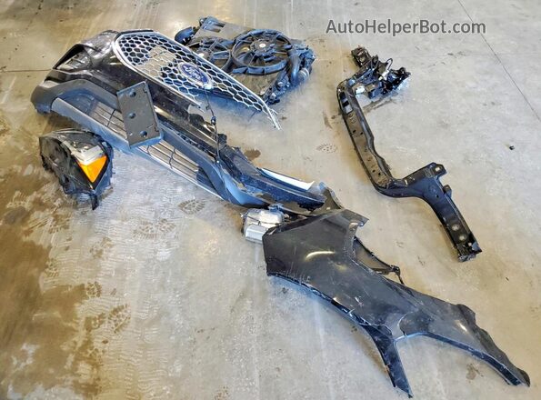 2FMPK4J93PBA55964 2023 FORD EDGE Черный Вид наклейки с VIN-кодом