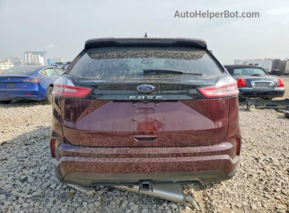 2FMPK4J93RBA17363 2024 FORD EDGE Maroon Vista trasera