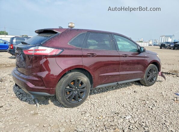 2FMPK4J93RBA17363 2024 FORD EDGE Maroon Trasero derecho
