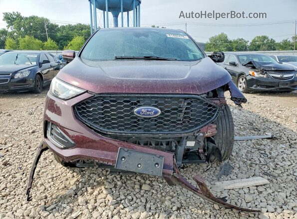 2FMPK4J93RBA17363 2024 FORD EDGE Maroon Vista frontal