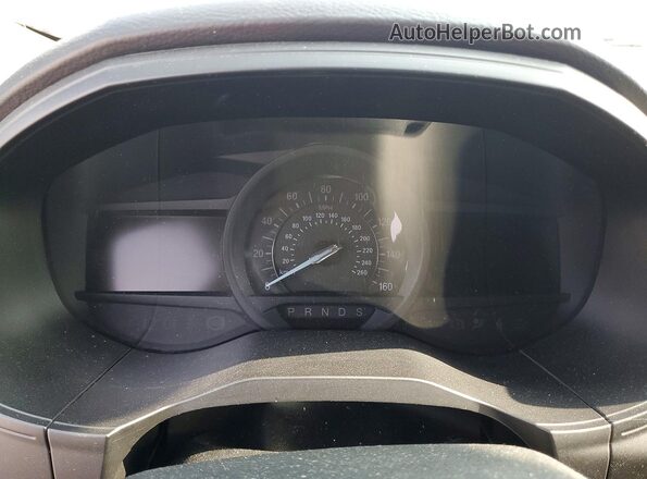 2FMPK4J93RBA17363 2024 FORD EDGE Maroon Vista del cuadro de instrumentos