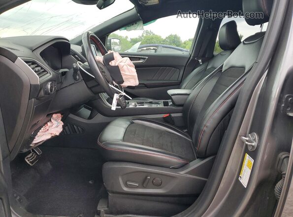 2FMPK4J93RBA27598 2024 FORD EDGE Серый Вид салона спереди