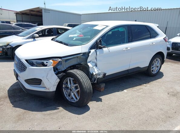 2FMPK4J93RBA51870 2024 FORD EDGE White Vista tres cuartos delantera izquierda