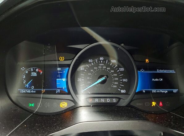 2FMPK4J93RBA97165 2024 FORD EDGE White Вид щитка приладів
